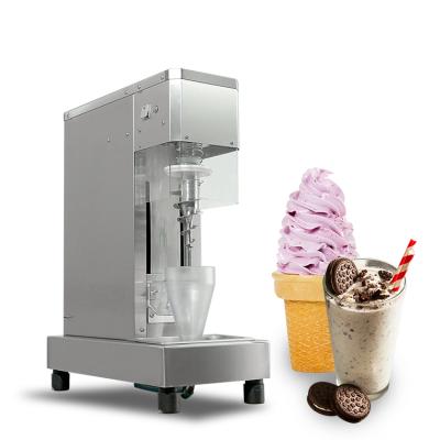 China USA warehouse ice cream mixer/swril snack factory ships freeze frozen dessert machine/swirl frozen fruit ice cream machine for sale