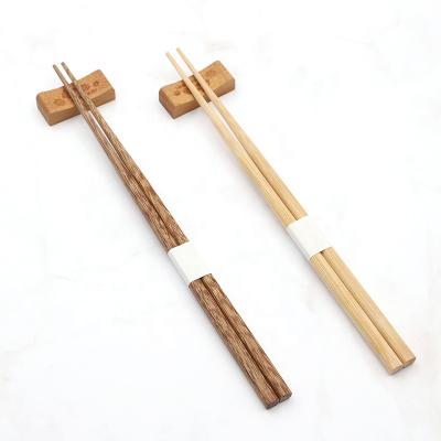 China Sustainable Kitchen Accessories Chinese Wholesale Natural Reusable Wenge Chopsticks Eco - Friendly for sale