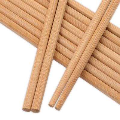 China Viable Wholesale Bulk Disposable Round Chopsticks Bamboo Chopsticks for sale