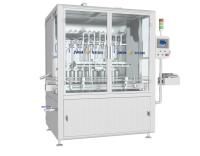 China Stainless Steel Pesticide Filling Machine with Touch Screen Display 1000*1000*1400mm à venda