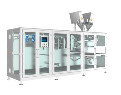 China Modulo integrado de control de temperatura Máquina de embalaje de película de rollo horizontal totalmente automática en venta