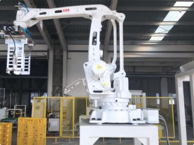 China Roboterfall Palletizer-Maschinen-Roboterroboterkasten Verpacker und Palletiser zu verkaufen