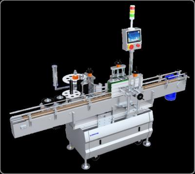 China vollautomatischer Aufkleber-Etikettiermaschine 6000pcs H für desinfizierendes Handdesinfizierergel zu verkaufen