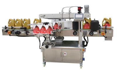 China etiqueta engomada auto del rotulador de la botella del cuadrado de 120pcs Min Automatic Sticker Labeling Machine que pega la máquina en venta