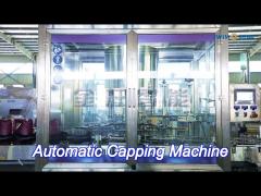 1-5l pesticide drum four head rotary capping machine with france schneider control