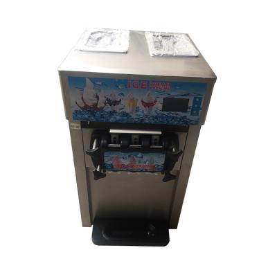 China Snack Factory Soft Snack Factory Three Heads Portable Ice Cream Machine Price for sale