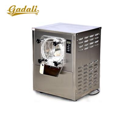 China Snack Factory Small Business Ice Cream Making Machine 60kg Portable Hard Ice Cream Machine Price for sale