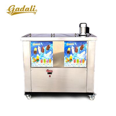 China Factory price cheap snack ice popsicle making machine 4 mold ice popsicle maker for sale