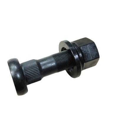 China High Quality Grade 10.9 Wheel Hub Bolt And Nut For DAF Truck M22*1.5*85 for sale