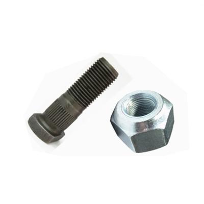 China Truck Wheel Stud M16*1.5 Stud Phosphated Bolt Nut For Mitsubishi M16*1.5*38/54 for sale