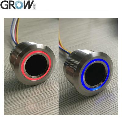 China Fingerprint Module ELEVATE R503 New RGB Ring Indicator LED Circular Control Capacitive Fingerprint Module for sale