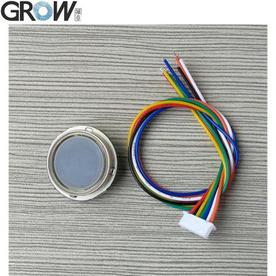 China Fingerprint ELEVATE R551 3.3V DC Capacitive Biometrics Circular Fingerprint Sensor Scanner Module for sale