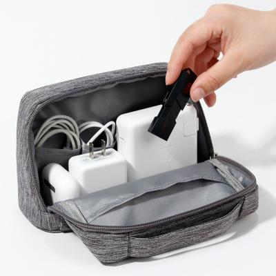 China Simple Waterproof Hot Selling Electronics Accessories Travel Organizer Bag Storage Bags With Handle Digital Bag for sale