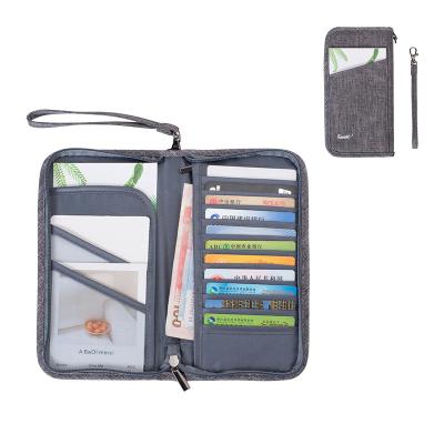 China Multi-function Portable Waterproof Wholesale Wallet Bag Visa Credit Cards Travel Business Credit Passport Card Holder for sale