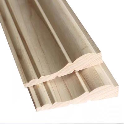 China modern solid wood line strip decorative chinese style wooden line for sale