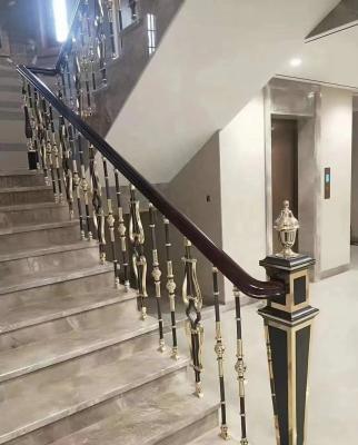 China European Style Art Deco Aluminum Railing For Staircase for sale