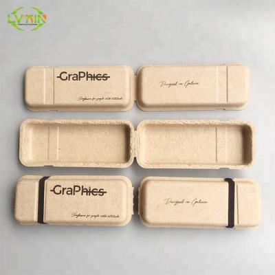 China FREE SAMPLE Biodegradable Paper Pulp Box Environmental Recycled Paper Material Molded Pulp Box for sale