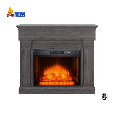 China Modern Decorative Flame Insert Traditional Modern Led Electric Fireplace With Mantel for sale