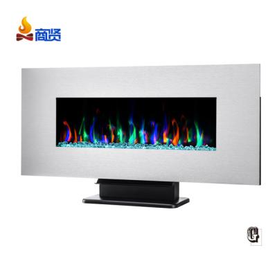 China Household 42 Inch Led Multicolor Modern Flame Electric Fireplace Heater & Timer & Remote Control for sale