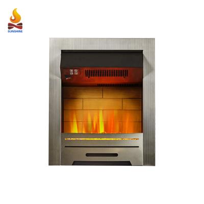 China Traditional Cheap Flame Mastaer 220V Chimenea Electrica Electric Fireplace Insert Electric Heater Place for sale