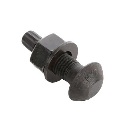 China Steel Round Head Bolt Nut Washer ASTM A325 Bolts Hot Dip Galvanized for sale