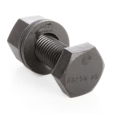 China Hex Bolt Nut Steel Seals Hot Dip Galvanized Hex Bolt A325 Structural Bolt for sale