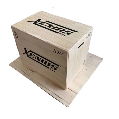 China Commercial Use Plyo Wood Box, Wooden Jump Box 20-24-30