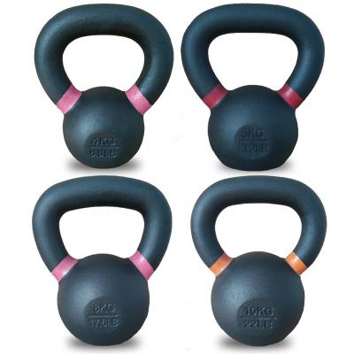 China Commercial Iron Kettlebell, Kettlebell (4-48kg) from Matt Black Powder Coated Cast for Use for sale