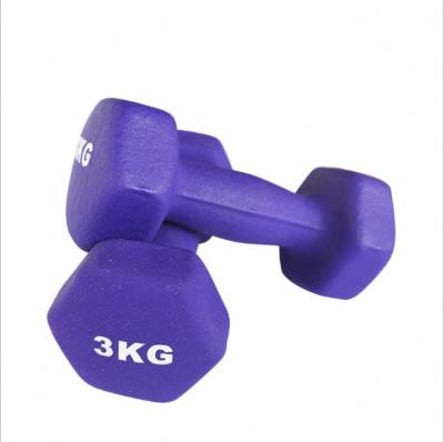 China Universal Hot Sale Home Amazon Man Woman Use Colorful Dumbell Kids Weight Dumbbell Set With Rack for sale