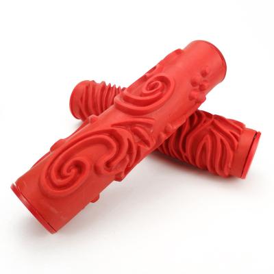 China Decorative Art Texture Paint Roller Decorative Rubber Paint 7 Inch for sale