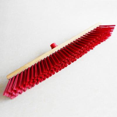 China High Quality Hard Plastic Outdoor Floor Pile Sweeping Cleaning Brush for sale