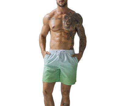 China Custom Hawaiian Beach Sports Gym Men's Changing Quick Dry Shorts Wholesale Color Mens Swim Shorts QUICK DRY for sale