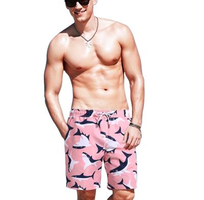 China Quick Dry Men's Anti-wrinkle Printing Summer Sublimation Beachwear Shorts Beach Swimming Trunk Boardshorts for sale