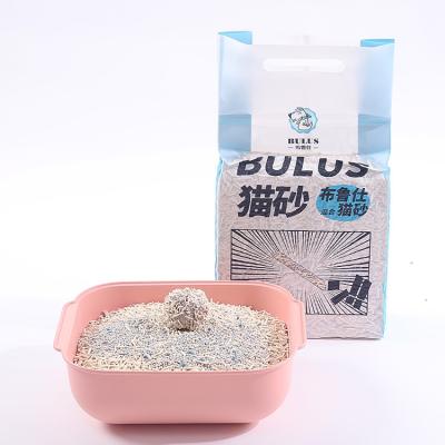 China OEM Wholesale Low Price Strong Water Absorption Deodorization Tofu Cat Litter Pet Cleaning and Grooming Products Mixed Natural Tofu Bentonite Starch Guar Gum for sale