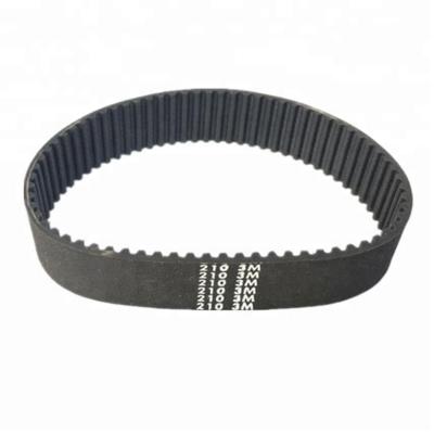 China The Tools Spare Parts Electric Parts Accessories 210 3M Machine Tools Planer Spare Parts Rubber Belt for sale