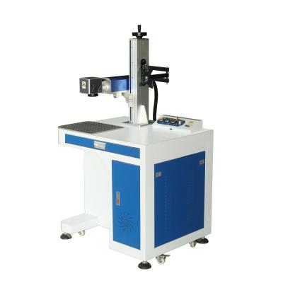 China Air-cooled mini best china air-cooled hot sale laser machine fiber laser marking accurate desktop flying machine for sale