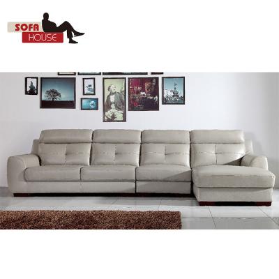 China Fixed Luxury Premium Leather Sofa Sets Modern High Quality Low Price for sale