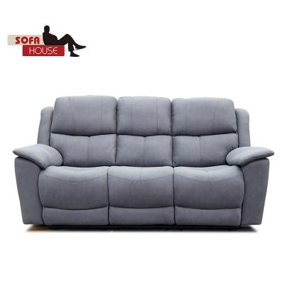 China Corner Recliner Fabric Furniture Fashionable Modular Sofa Living Room Set for sale