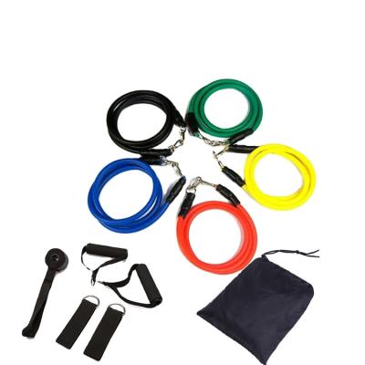 China Bodybuilding Cheap Colored Latex Rubber Tube Latex Loop Exercise Resistance Bands for sale