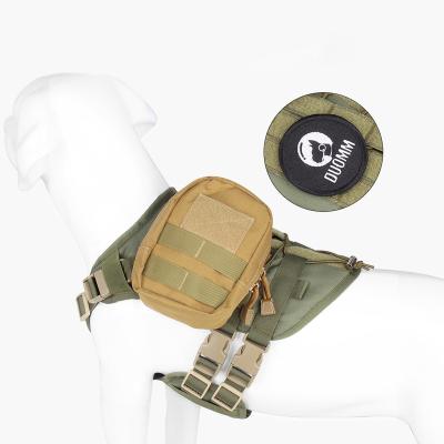 China Stocked Hot Selling Oxford Custom Breathable Utility Dog Vest Tactical Dog Harness for sale