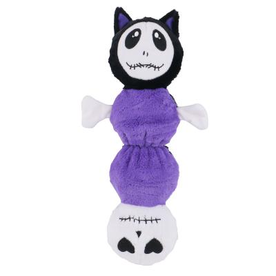 China Wholesale Durable Halloween Dog Squeaky Plush Toys In Stock for sale