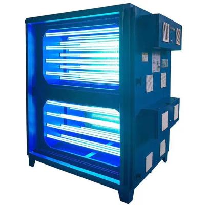 中国 China manufacturer Gas Deodorizing Purifier uv photolusis precipitator fume esp with uv 販売のため