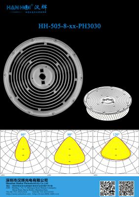 China φ270mm 3030LEDs PC Material High Power WaterProof Eco-Environment For High Bay Light en venta