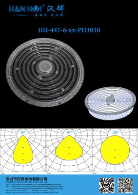 中国 60°/90°/120° φ226mm 2835LEDs PC素材 高電力 エコ環境 高湾照明のために 販売のため