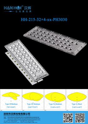 China 128pcs LEDs 270×104MM T5S/T2M/T3M/T4M Available Maximum Light Output Durable For Street Lighting&Parking Lot Lighting for sale