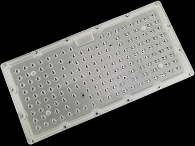 China 156 In 1pcs 2835LEDs Three Light Distribution Schemes Precise Light Control Waterproof Street Lighting Lens for sale