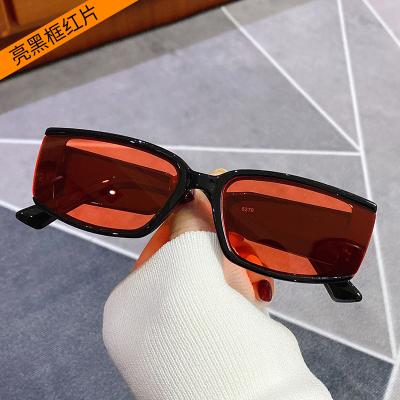 China Fashion Sun Glasses Sunglasses Adjust Small Black Frame Sun Glass Fashion Gradient Shades Sunglasses Retro Women for sale