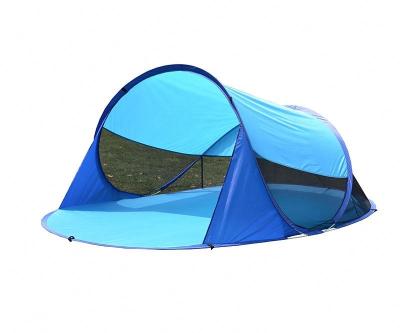 China Extended Type High Quality Beach Tent Sun Shelter Quick Easy Up Pop Up Tent UV30+ For Double Person for sale