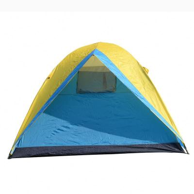 China Breathable Waterpoof 170T Polyester Dome House Anti-mosquito Camping Tent For Camper Sleep Camping Equipment for sale