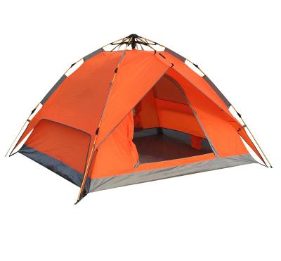 China Easy Set Up Hot Seller Double Layer Automatic Pop Up Camping Tent With Water Proof for sale